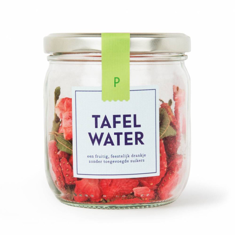 PINEUT - TAFELWATER RFILL AARDBEI & VERVEINE 22 GRAM