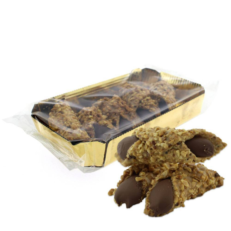 DOLCIARIA CERASANI - KROKANTE CANNOLI HAZELNOOT 200 GRAM