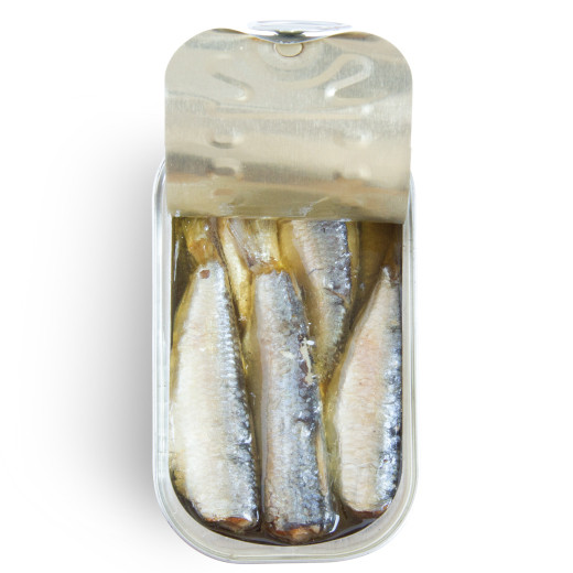 Sardines in olijfolie blik 110gr - Afbeelding 2