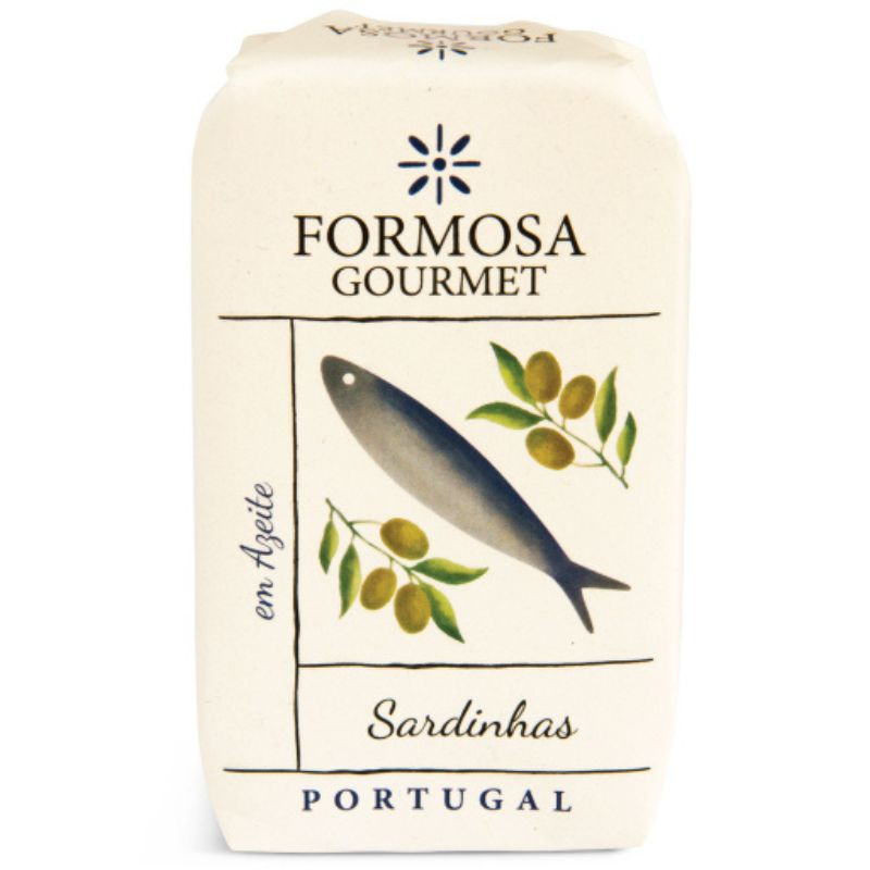 Sardines in olijfolie blik 110gr