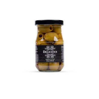 Delicious Food and Gourmet - olives green pitted 212 ml