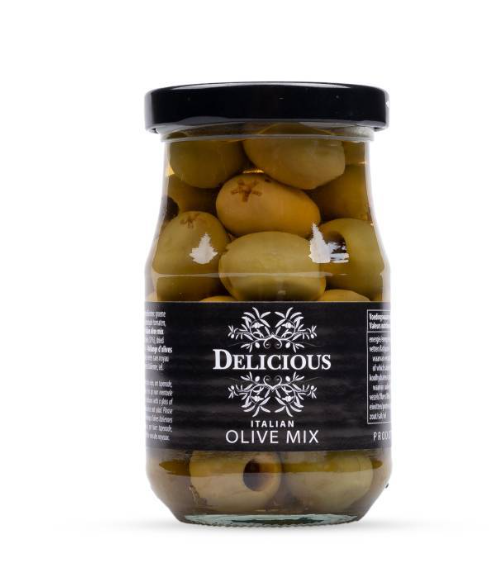 Delicious Food and Gourmet - italian olive mix 212 ml