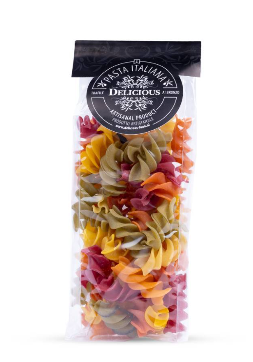 Delicious Food and Gourmet - fusilloni 6 colori 250 gram