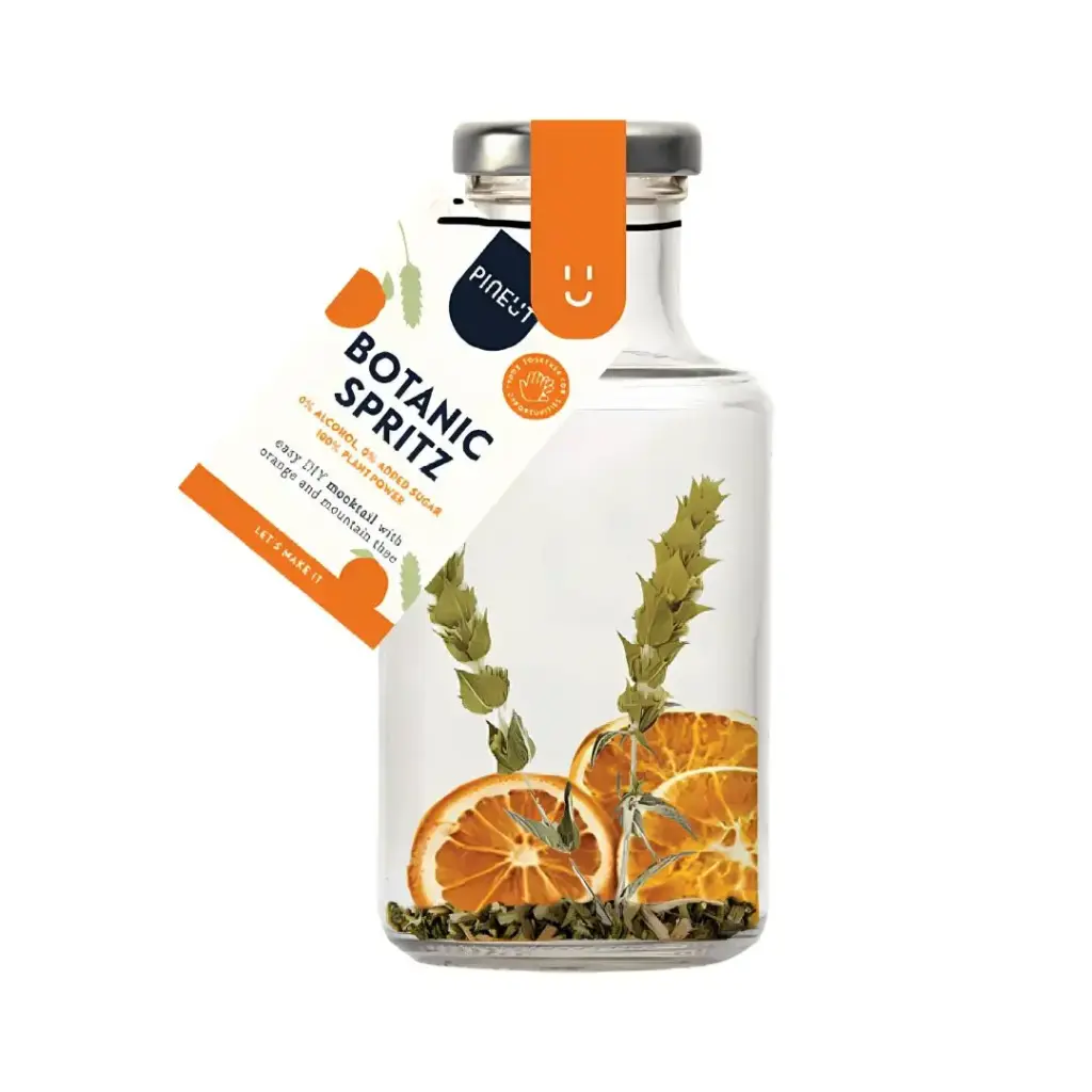 Pineut - Mocktail Botanic Spritz orange bottle