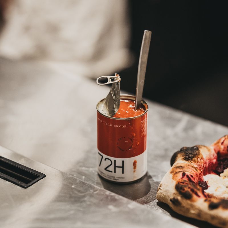 72H Chopped San Marzano Tomaten 400g - Afbeelding 2
